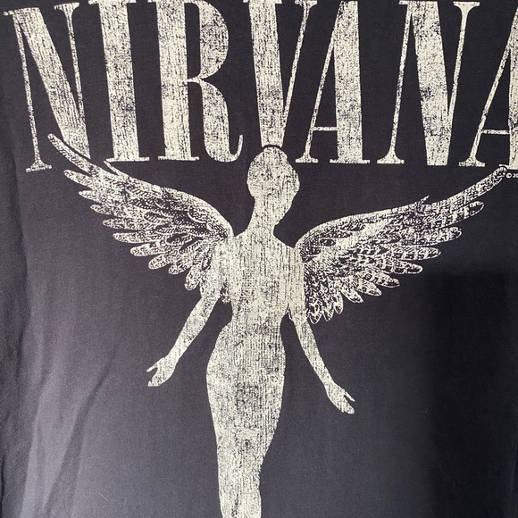 Nirvana Womens T Sz Sm H&M - Picture 3 of 5